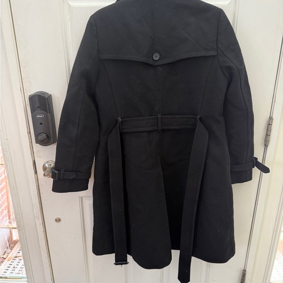 J. Crew Women's Black Pea Coat - Picture 2 of 5